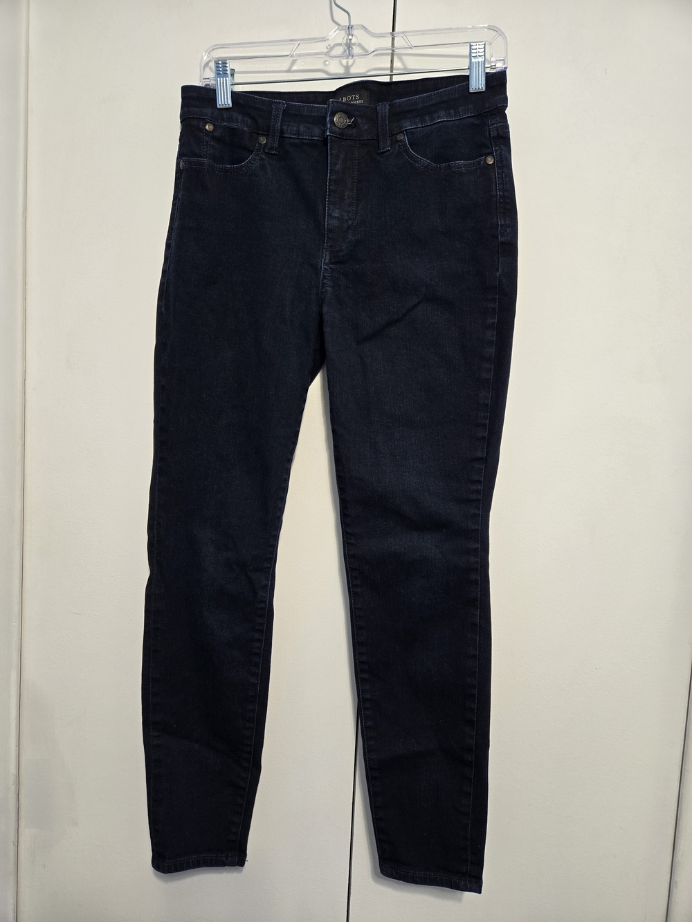 Talbots Flawless Five Pocket Jegging Jeans Size 6 Dark Wash Stretch
